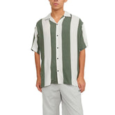 Jack Jones Green Viscose Shortsleeve -   -  Jack Jones.